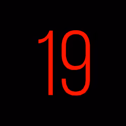 Red Number #19