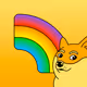 Very Wow Golden Rainbow ✗ The Doge NFT 170