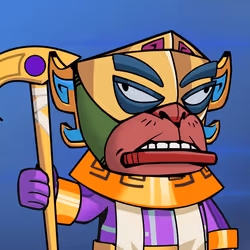 Gold Mask Ape #4