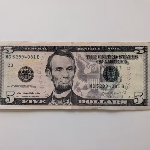 $5.00