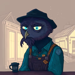 Sad Owls by Van Gogh #30