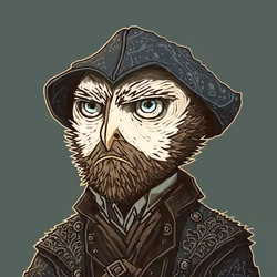 Sad Owls by Van Gogh #79