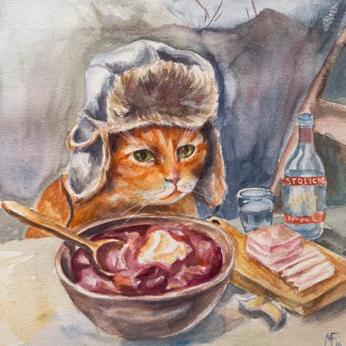 Watercolors by Mayra