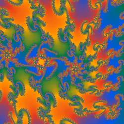 #1423 - Deep Rainbow Helix (B)