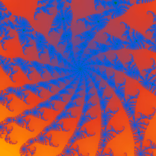 #1966 - Shallow Rainbow Fabric