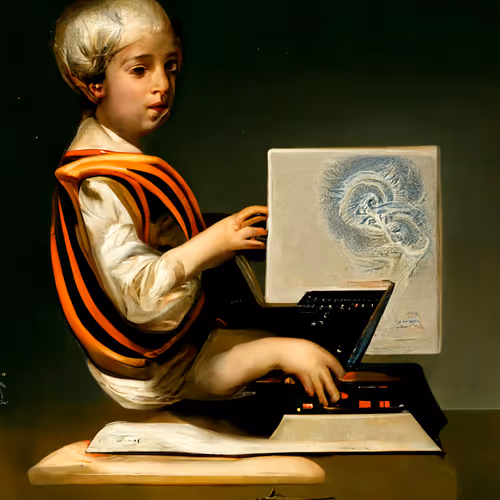 Kids at Art School