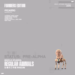 REGULAR ANIMAL _ PICASSO_AP