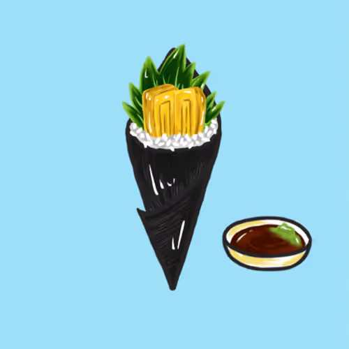 蛋手卷 Tamago Temaki