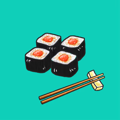 蟹柳壽司卷 Crab Stick Sushi Roll