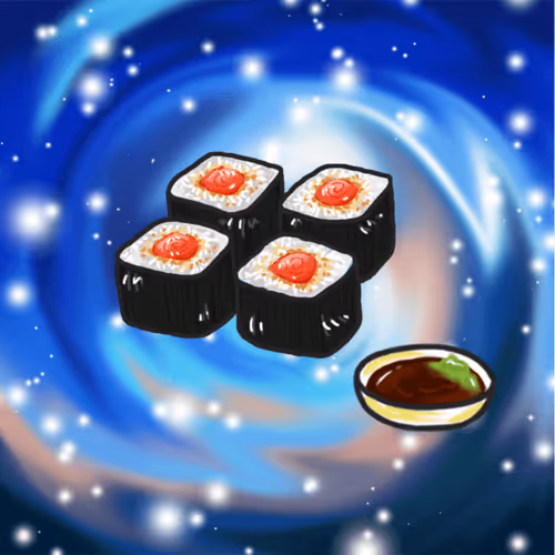 蟹柳壽司卷 Crab Stick Sushi Roll