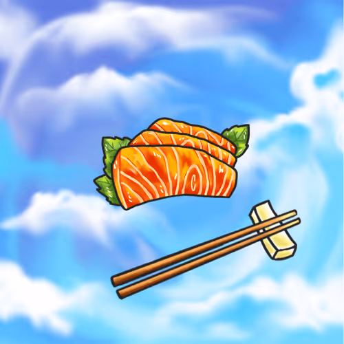 三文魚刺身 Salmon Sashimi