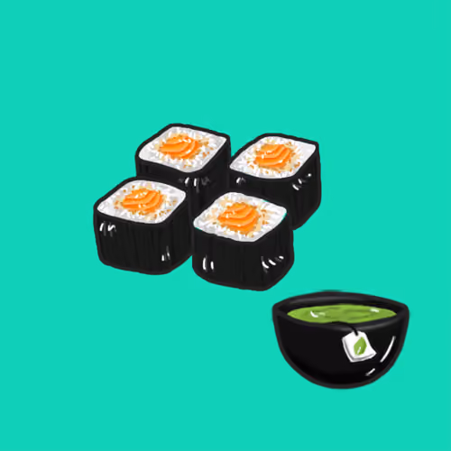 三文魚壽司卷 Salmon Sushi Roll