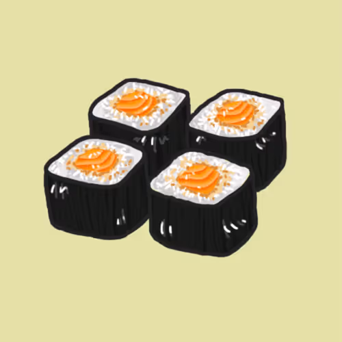 三文魚壽司卷 Salmon Sushi Roll