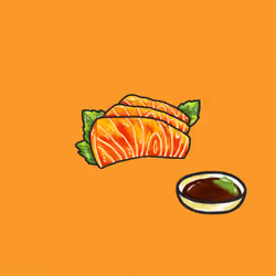 三文魚刺身 Salmon Sashimi