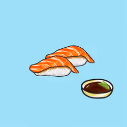 三文魚壽司 Salmon Nigiri
