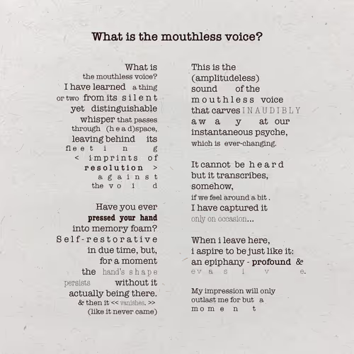 characterizing the silence