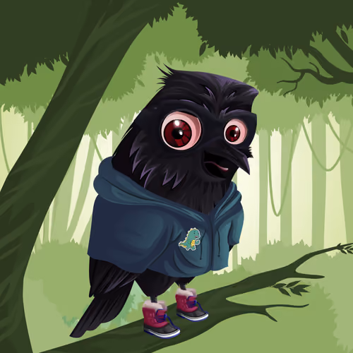 #3159 Crow Buddy