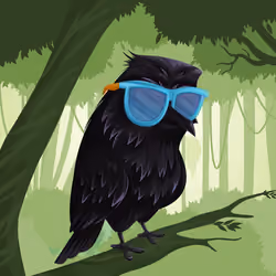 #1867 Crow Buddy