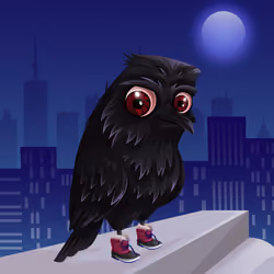 #2301 Crow Buddy