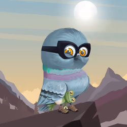 #4262 Pigeon Buddy