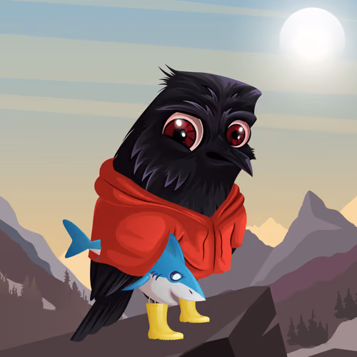 #3234 Crow Buddy