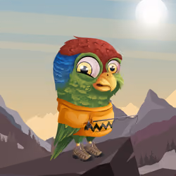 #3828 Parrot Buddy