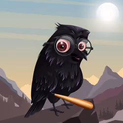 #410 Crow Buddy