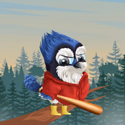 #2048 Bluejay Buddy