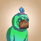 6967