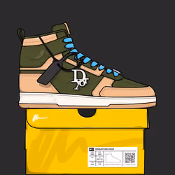 Signature Sneakers Highs #524