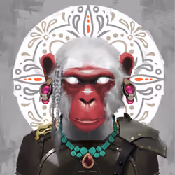 Angry Ape Army Valkyrie #0424