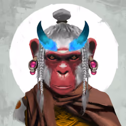 Angry Ape Army Valkyrie #0958