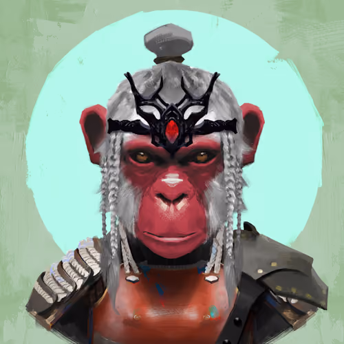 Angry Ape Army Valkyrie #0256
