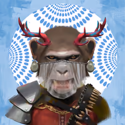 Angry Ape Army Valkyrie #2979