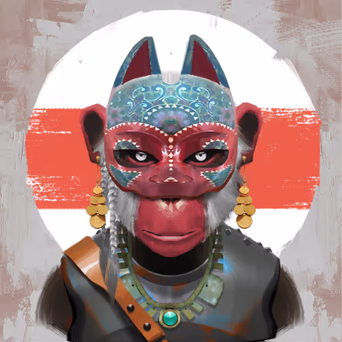 Angry Ape Army Valkyrie #2244