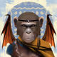 Angry Ape Army Valkyrie #0097