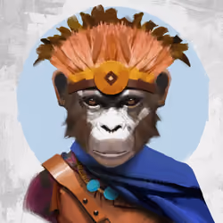 Angry Ape Army Valkyrie #1834