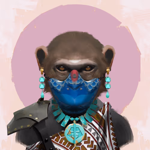 Angry Ape Army Valkyrie #0129