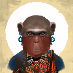Angry Ape Army Valkyrie #4258