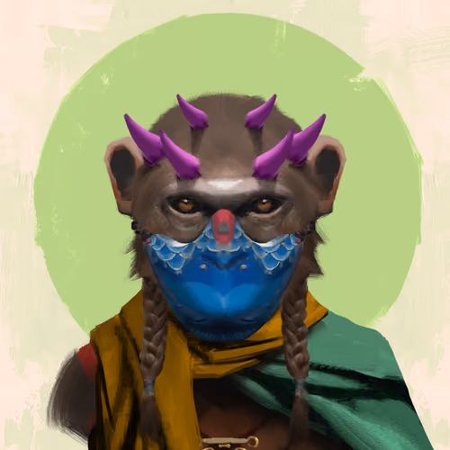 Angry Ape Army Valkyrie #4037
