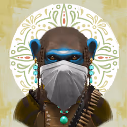 Angry Ape Army Valkyrie #0640