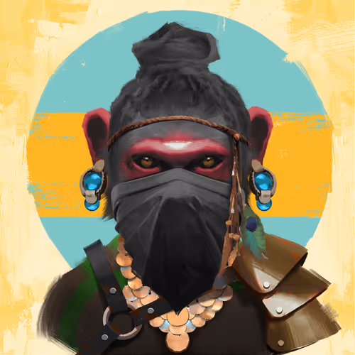Angry Ape Army Valkyrie #4385