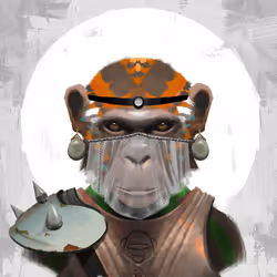 Angry Ape Army Valkyrie #3198