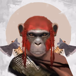 Angry Ape Army Valkyrie #2747