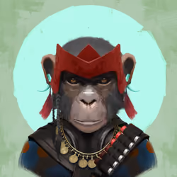 Angry Ape Army Valkyrie #2247