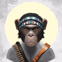 Angry Ape Army Valkyrie #3874