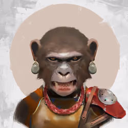 Angry Ape Army Valkyrie #3819