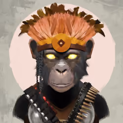 Angry Ape Army Valkyrie #2427