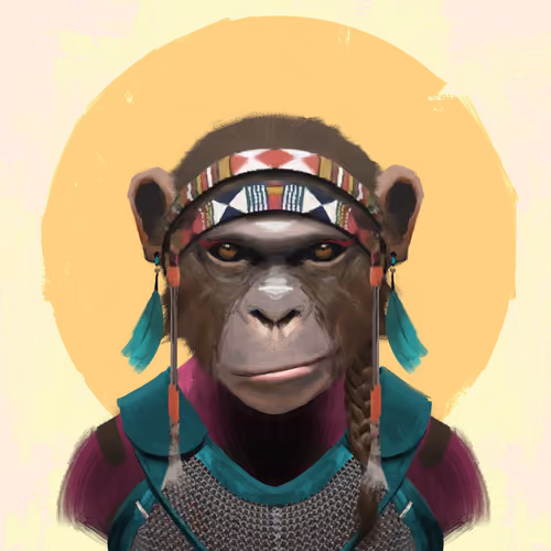 Angry Ape Army Valkyrie #3467