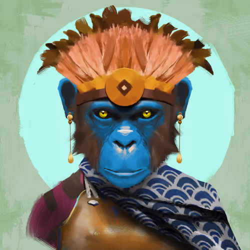 Angry Ape Army Valkyrie #0318